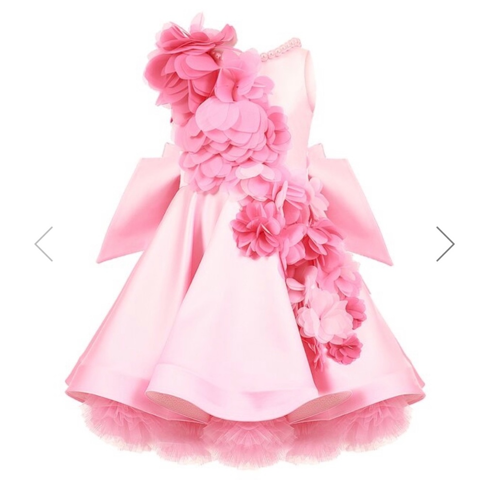 Junona Pink Satin Dress